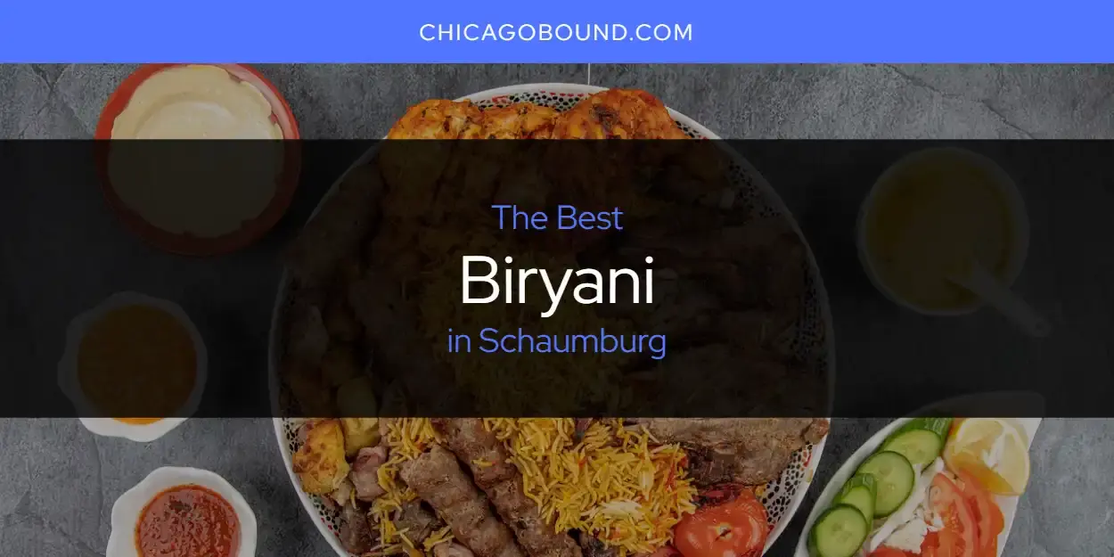 The Absolute Best Biryani in Schaumburg  [Updated 2023]