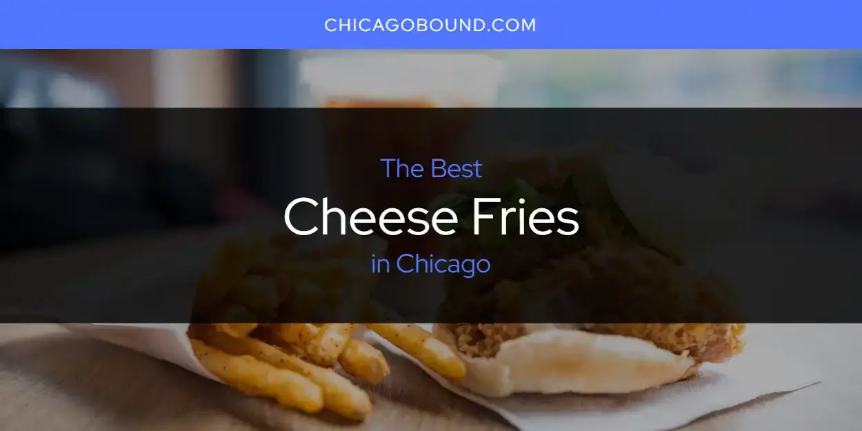 The Absolute Best Cheese Fries in Chicago  [Updated 2023]