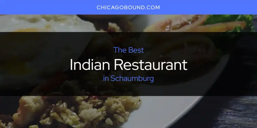 The Absolute Best Indian Restaurant in Schaumburg  [Updated 2024]