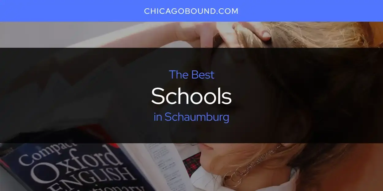 Schaumburg's Best Schools [Updated 2023]