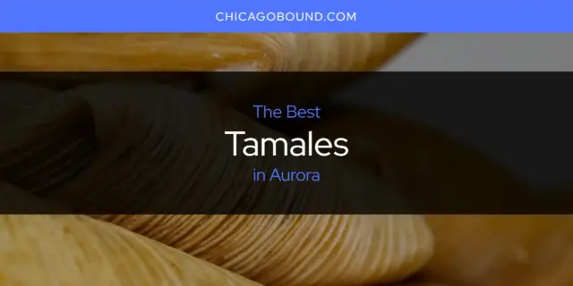Aurora's Best Tamales [Updated 2023]
