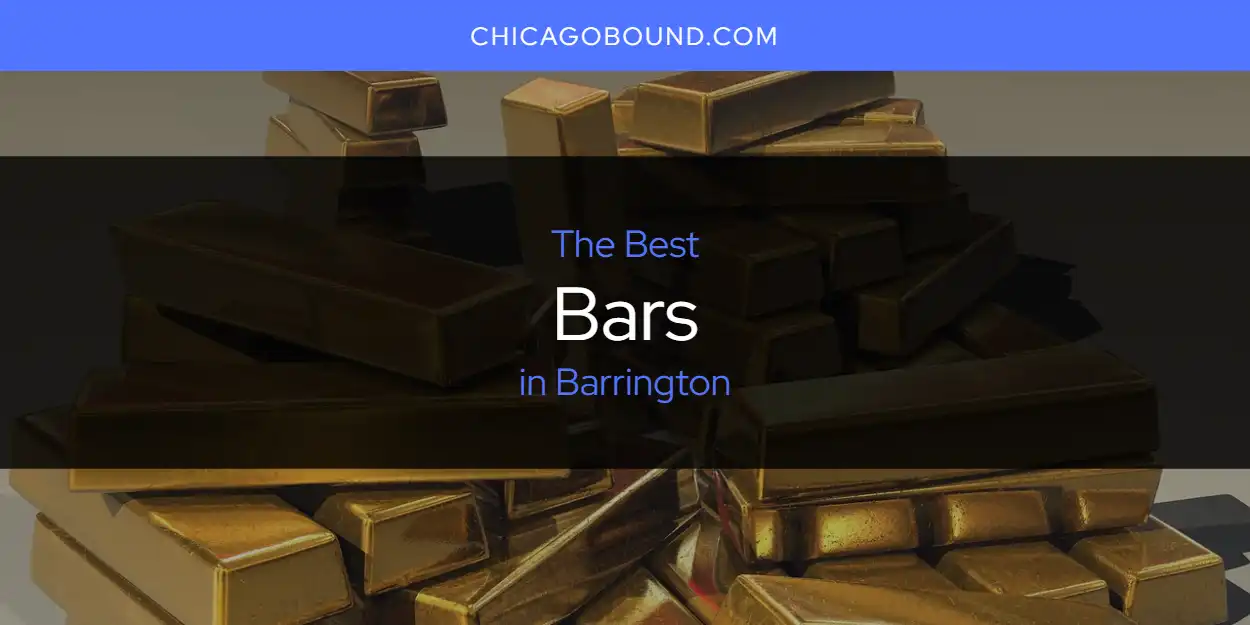 The 2026 Best Bars in Barrington List