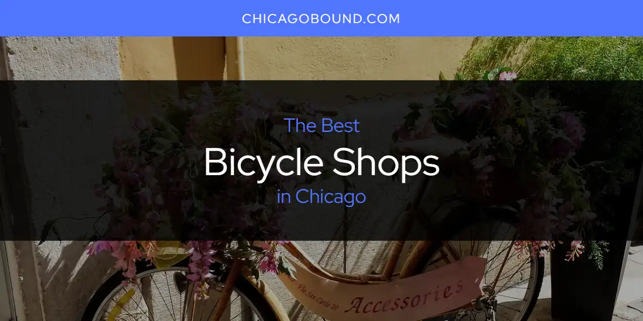 The Absolute Best Bicycle Shops in Chicago  [Updated 2025]