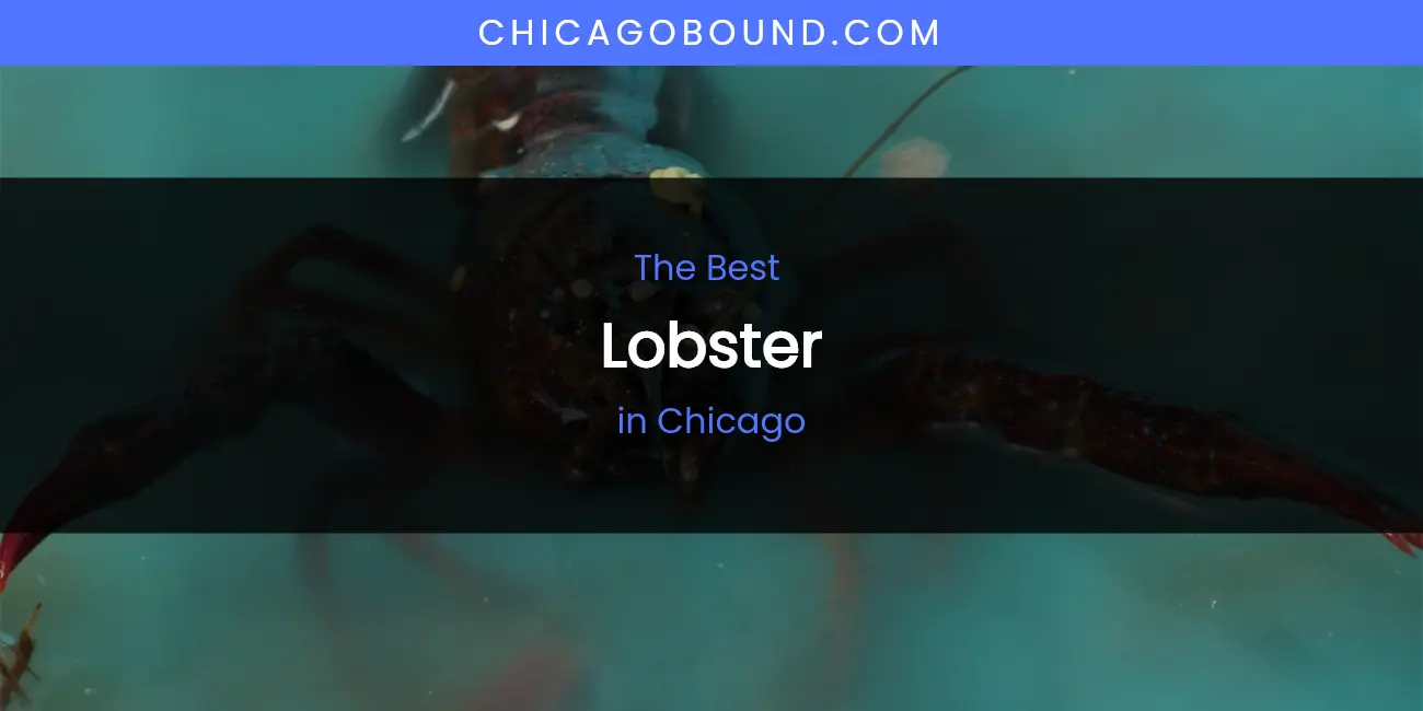 The Absolute Best Lobster in Chicago featured