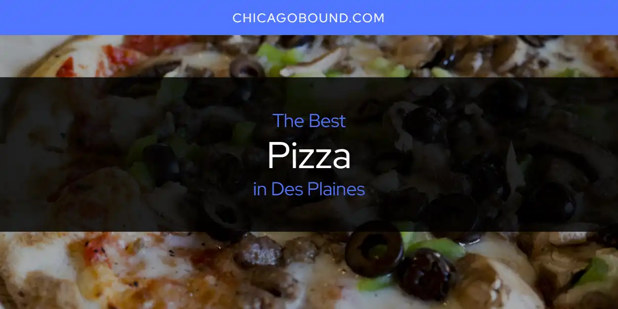 Best Pizza in Des Plaines: Our Expert Picks for 2026