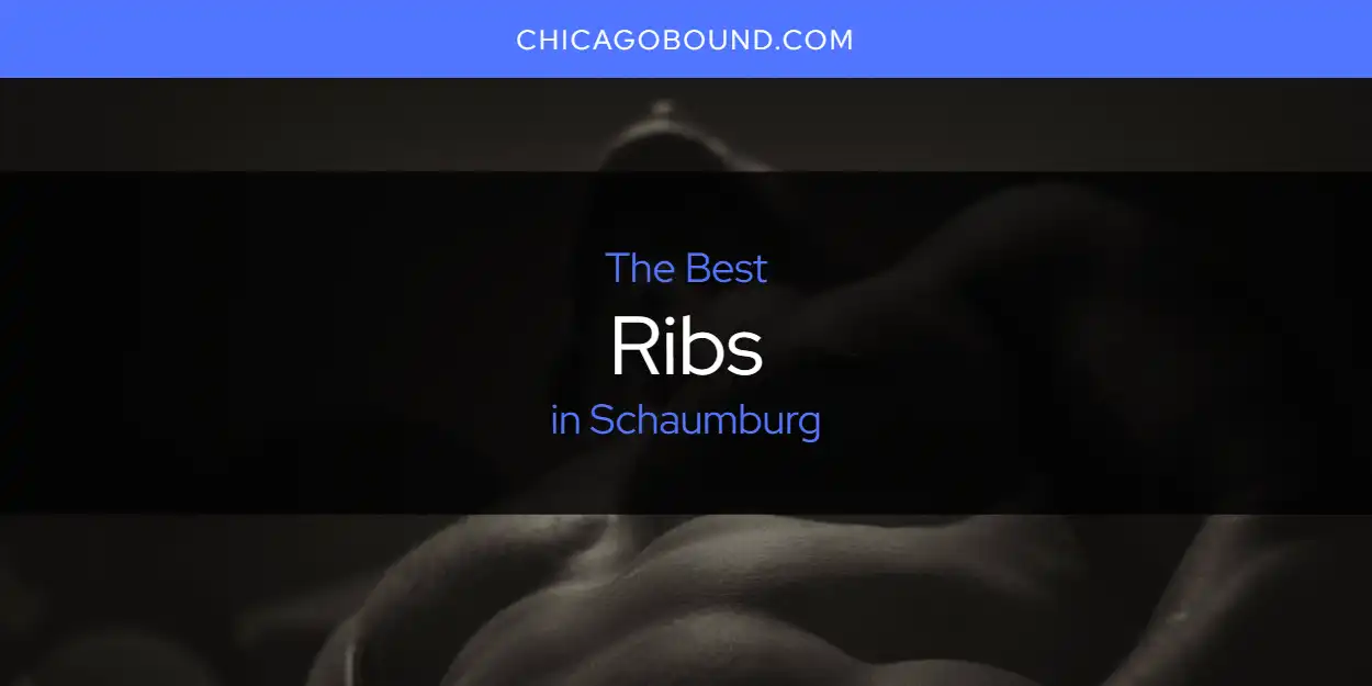 Schaumburg's Best Ribs [Updated 2025]